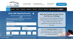 Desktop Screenshot of nerjataxitransfer.com